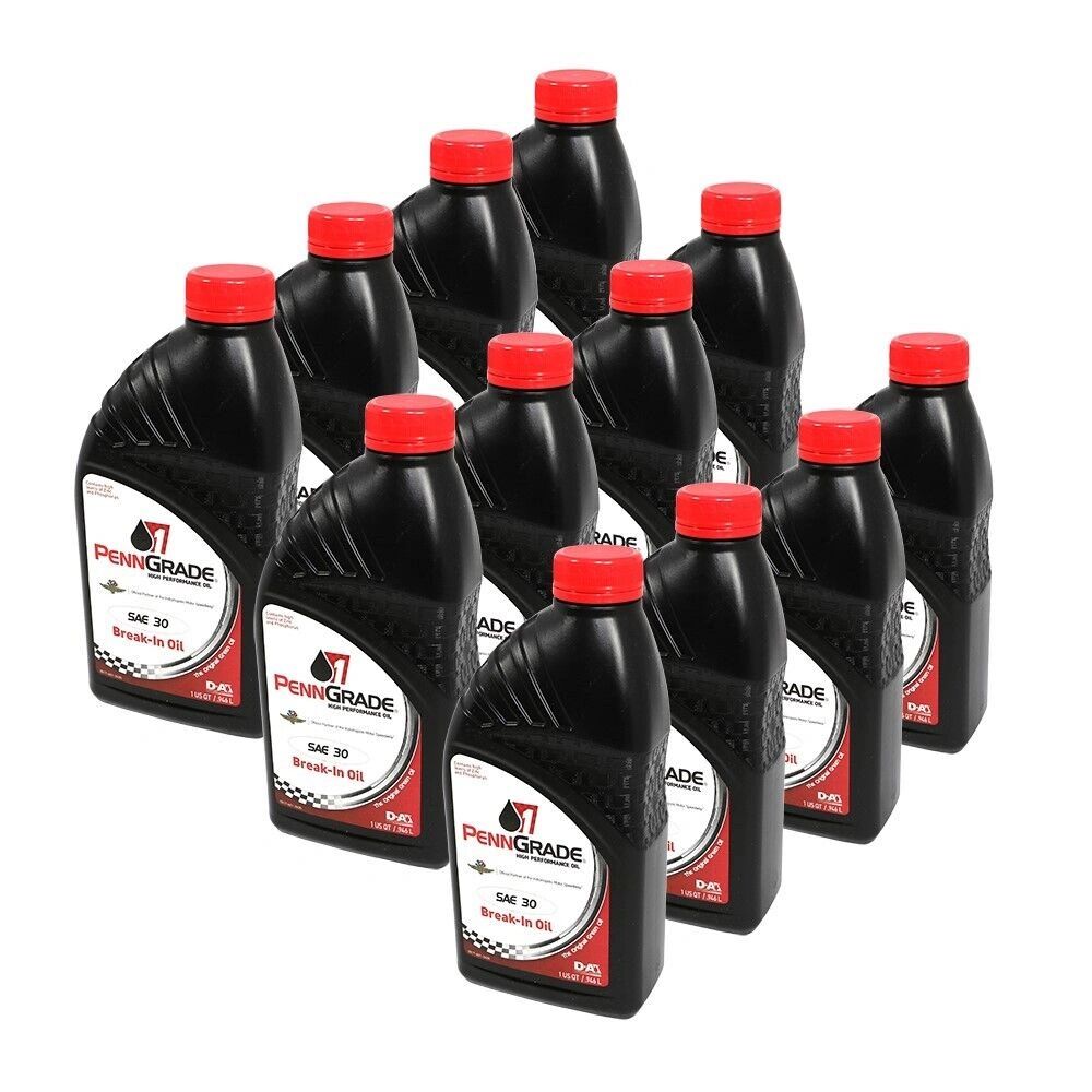 PennGrade 1 Brad Penn BR30 SAE 30 HighZinc Racing BreakIn Motor Oil